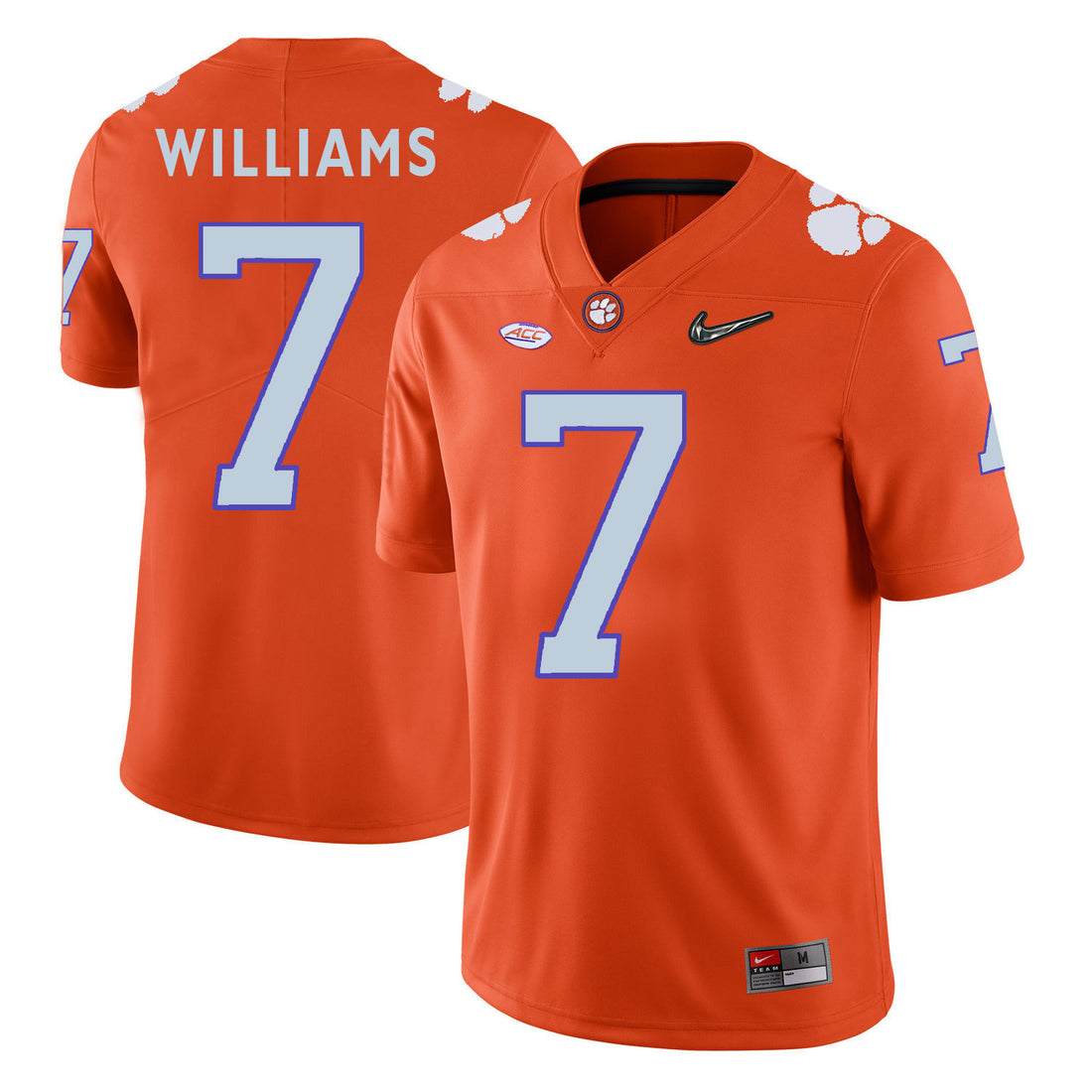 Mike Williams Clemson Tigers orange jersey