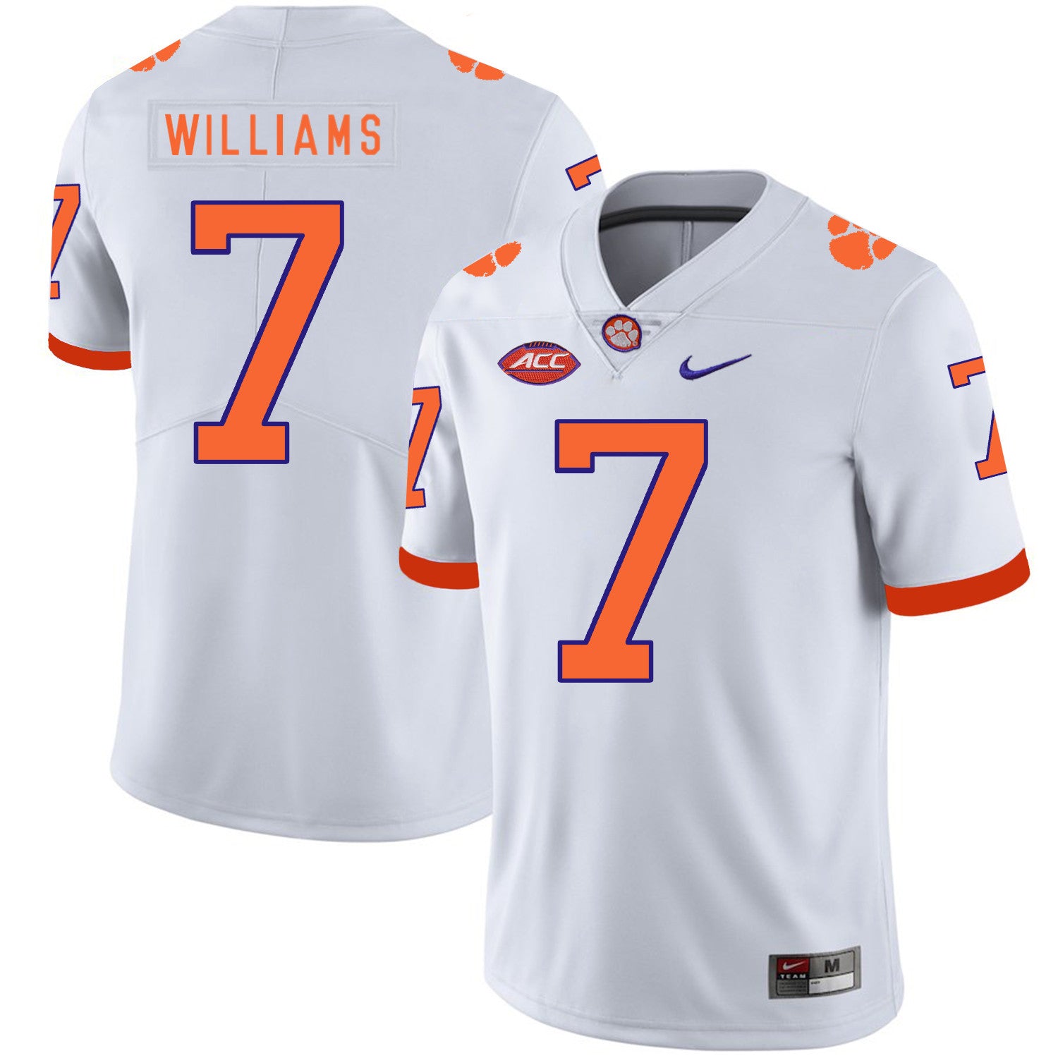 Mike Williams Clemson Tigers white jersey