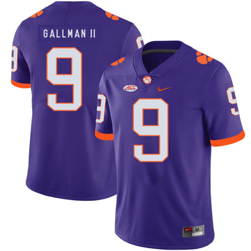 Wayne Gallman II Clemson Tigers purple jersey
