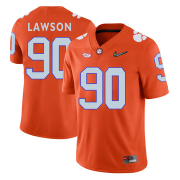 Shaq Lawson Clemson Tigers orange jersey