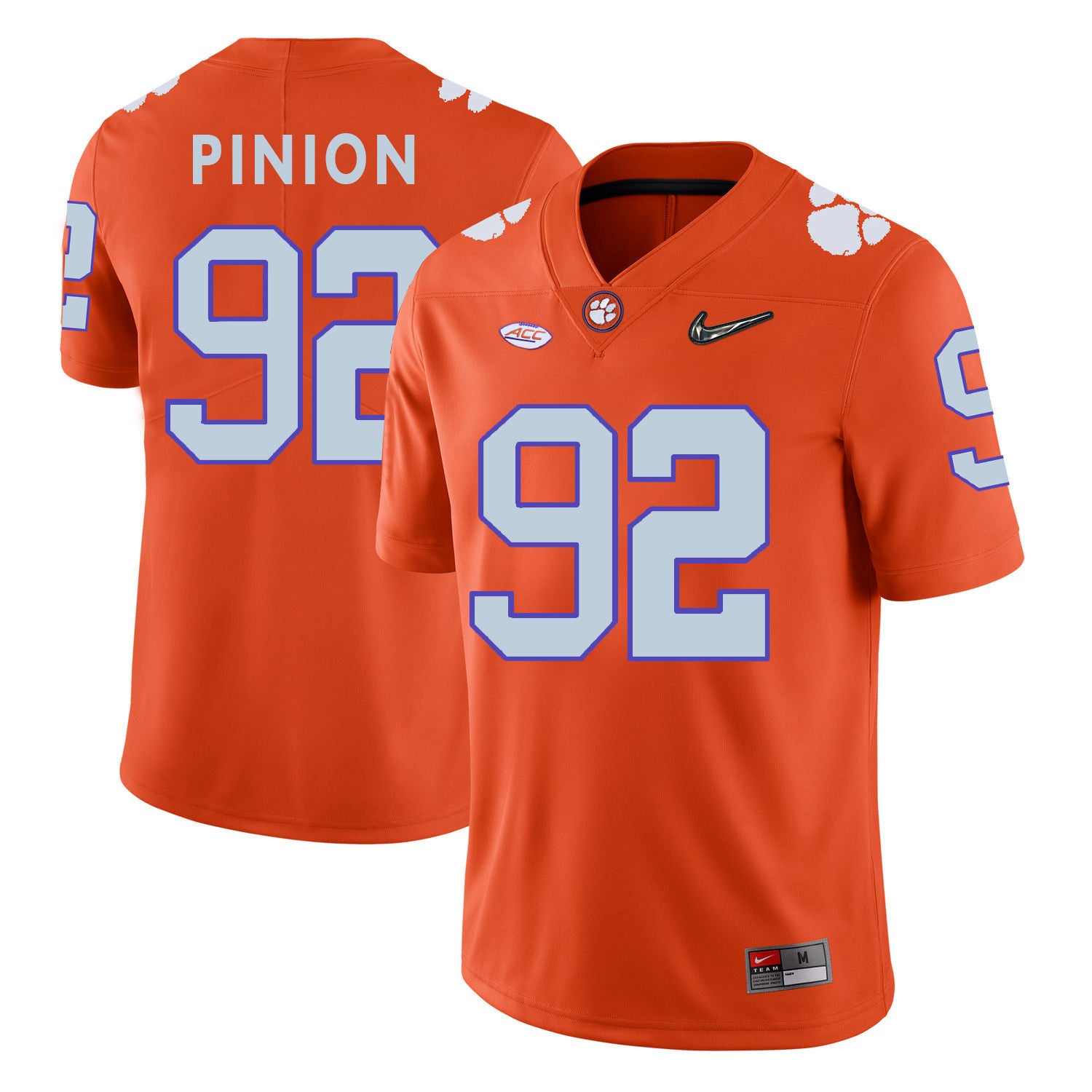 Bradley Pinion Clemson Tigers orange jersey