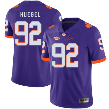 Greg Huegel Clemson Tigers purple jersey