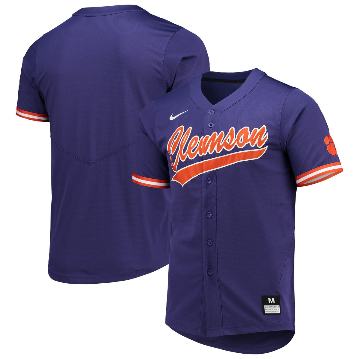 Clemson Tigers purple jersey