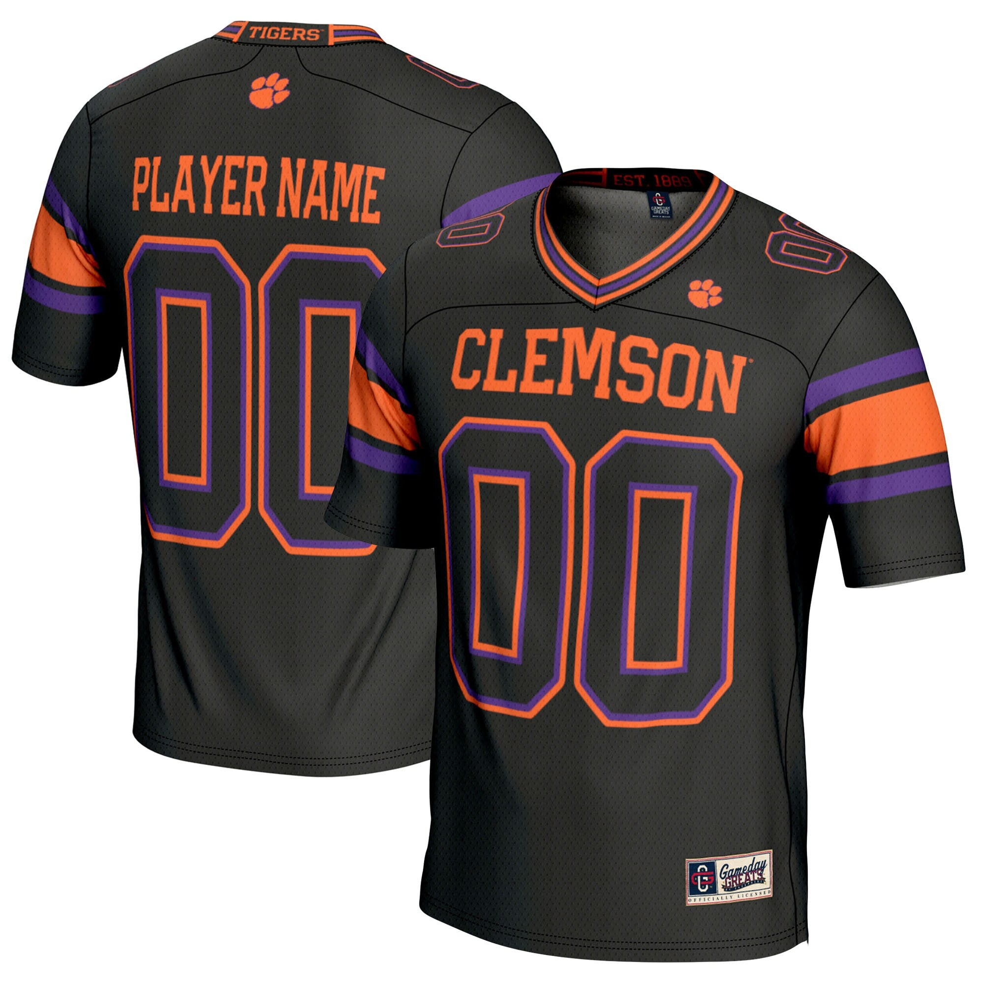 Clemson Tigers black jersey