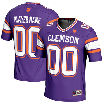 Clemson Tigers purple jersey