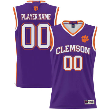 Clemson Tigers purple jersey