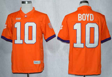 Tajh Boyd Clemson Tigers orange Limited jersey