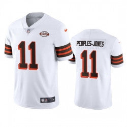 Donovan Peoples Jones Cleveland Browns white Vapor jersey