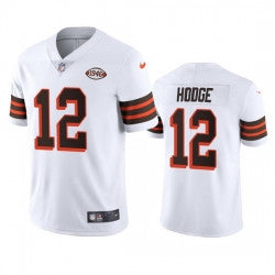 Khadarel Hodge Cleveland Browns white Vapor jersey