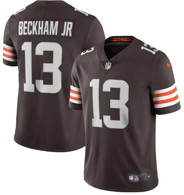 Odell Beckham Jr Cleveland Browns brown Vapor jersey