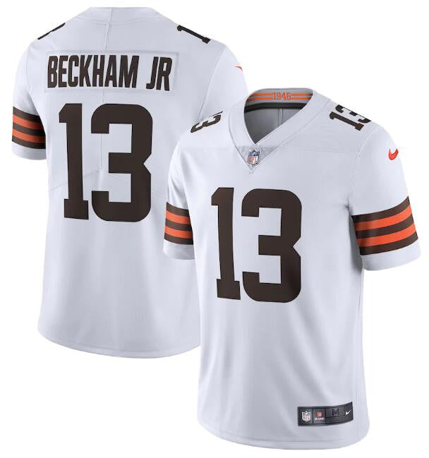 Odell Beckham Jr Cleveland Browns white Vapor jersey