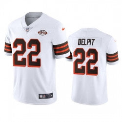 Grant Delpit Cleveland Browns white Vapor jersey