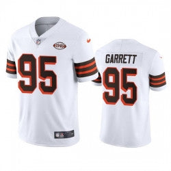 Myles Garrett Cleveland Browns white Vapor jersey