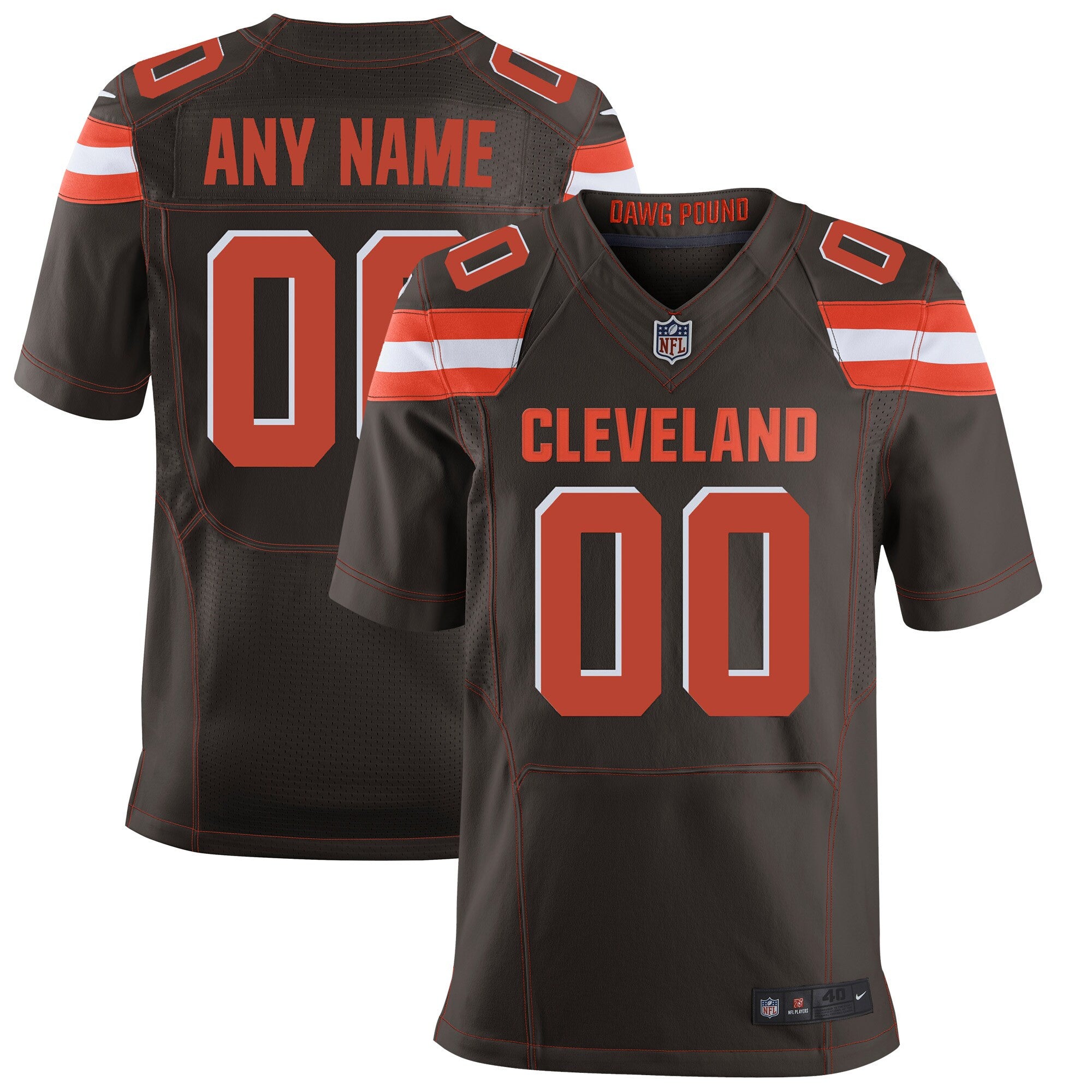 Cleveland Browns brown Elite jersey