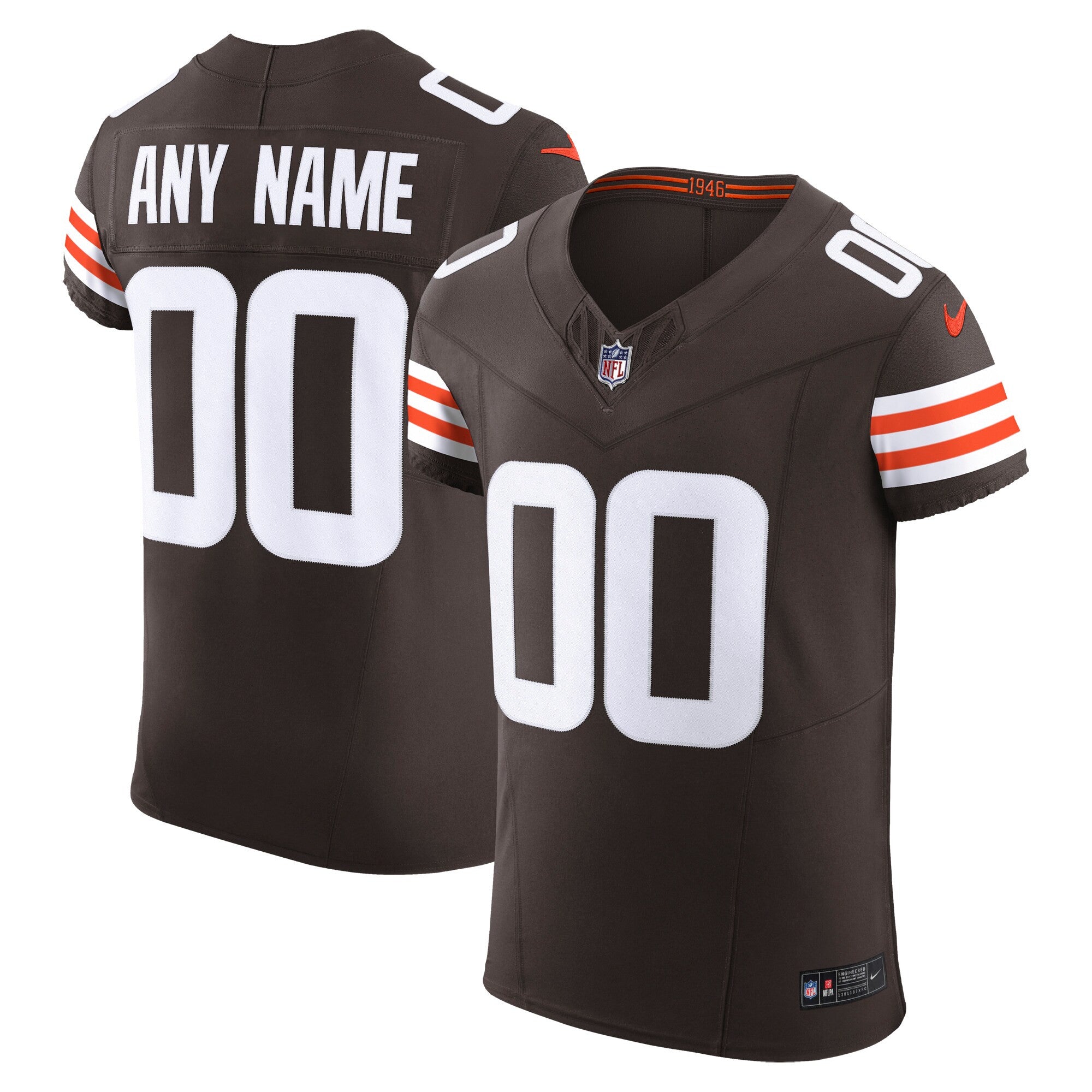 Cleveland Browns brown Vapor jersey