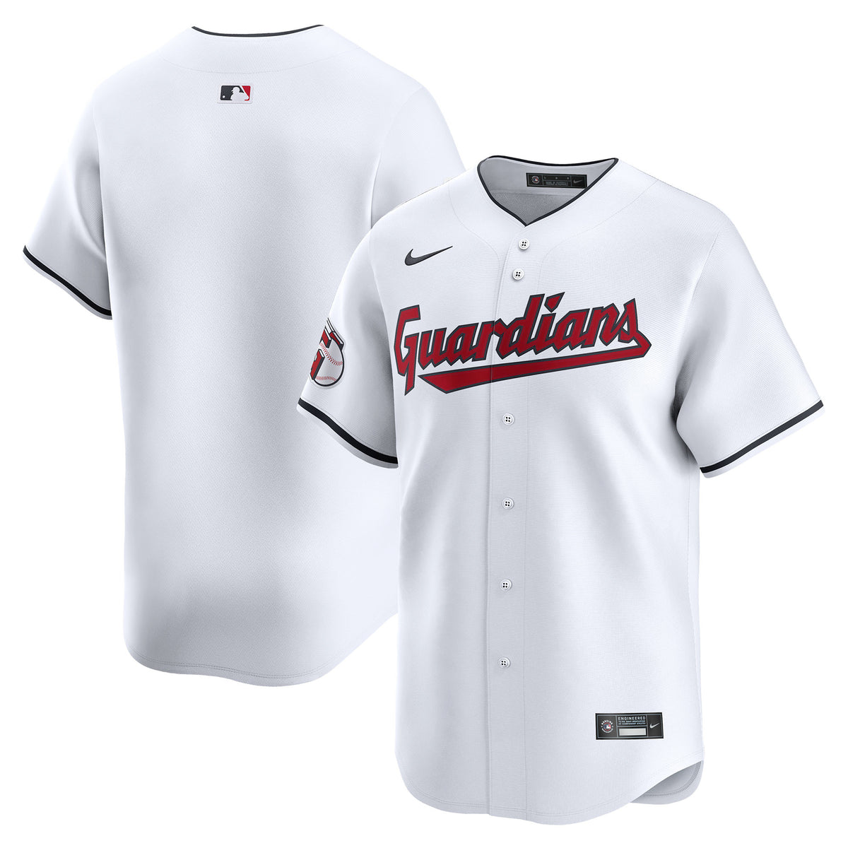 Cleveland Guardians white Limited jersey