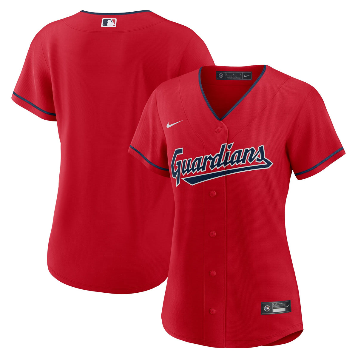 Cleveland Guardians red Alternate jersey