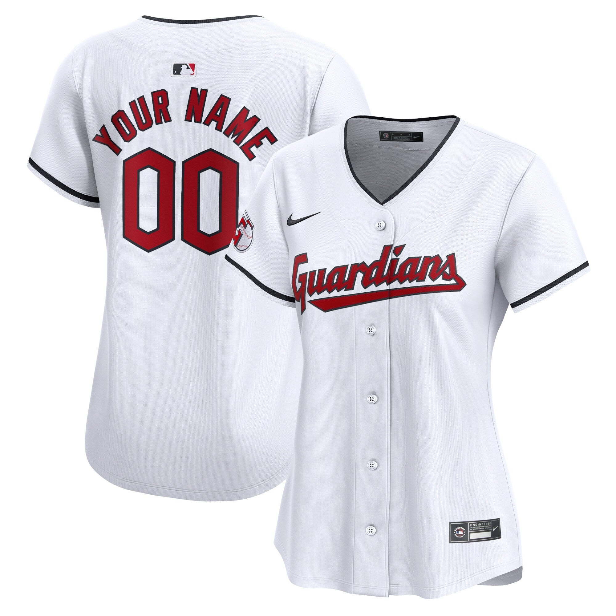 Cleveland Guardians white Limited jersey