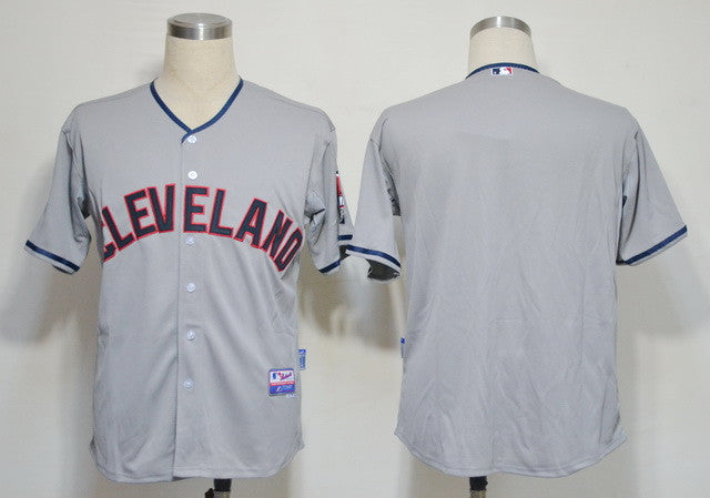 Custom Cleveland Guardians grey jersey