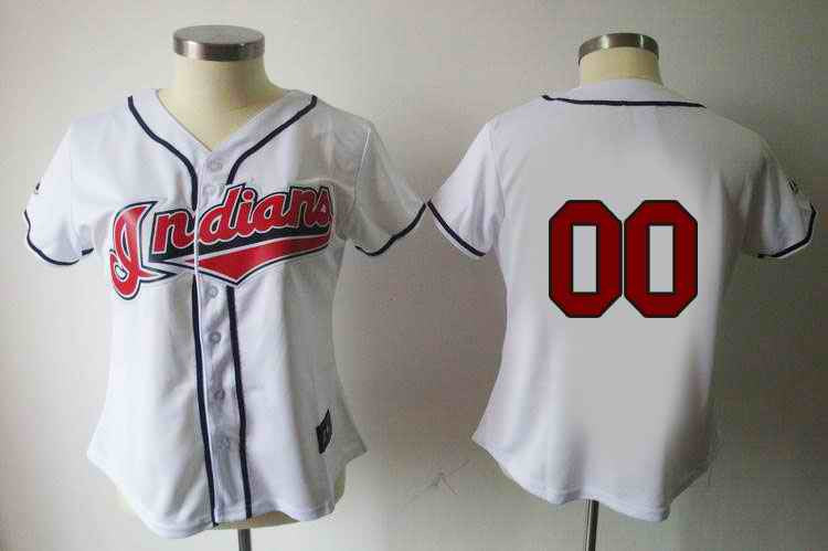 Blank White Cleveland Guardians red jersey