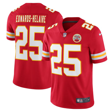 Clyde Edwards-helaire Kansas City Chiefs red Vapor jersey