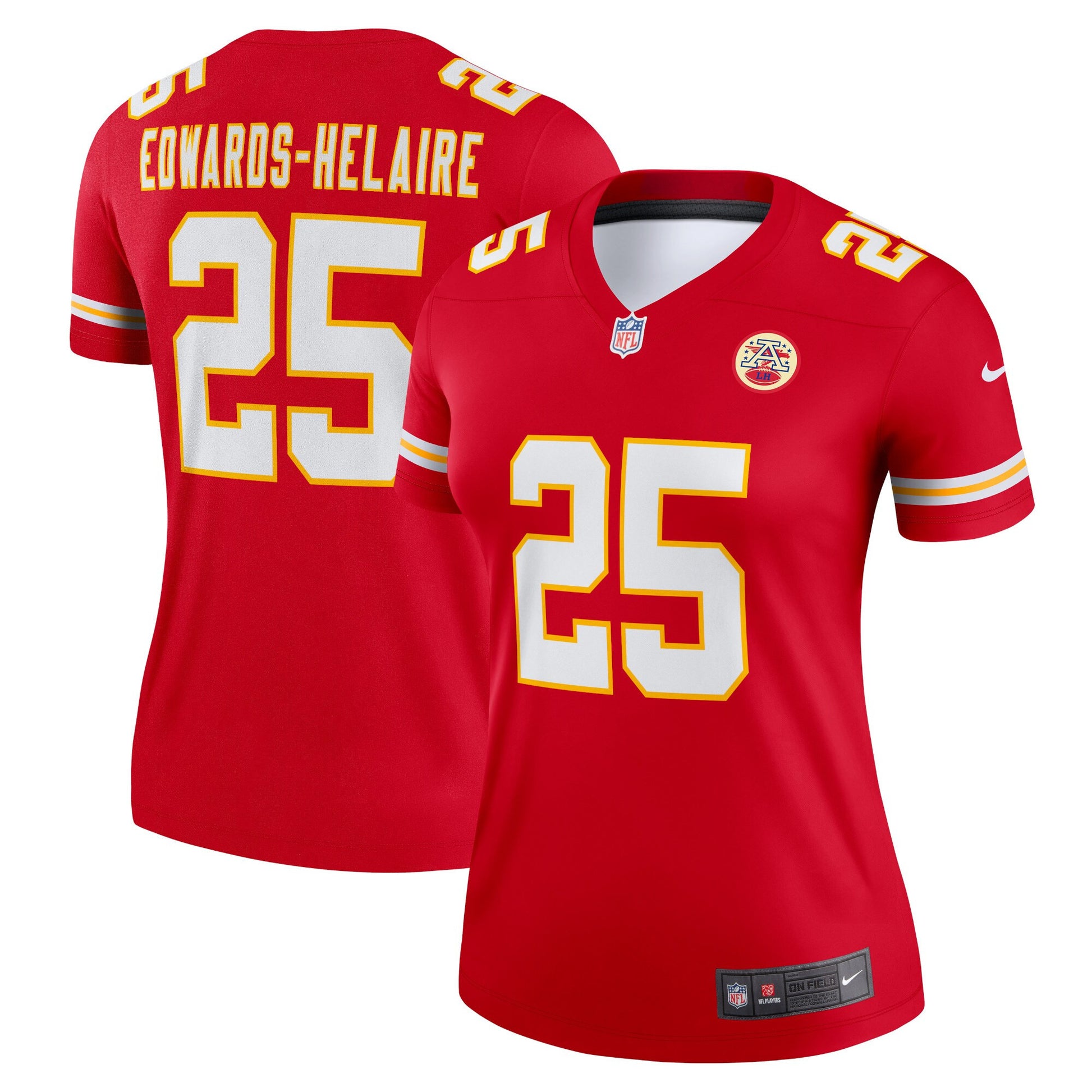 Clyde Edwards-helaire Kansas City Chiefs red Legend jersey