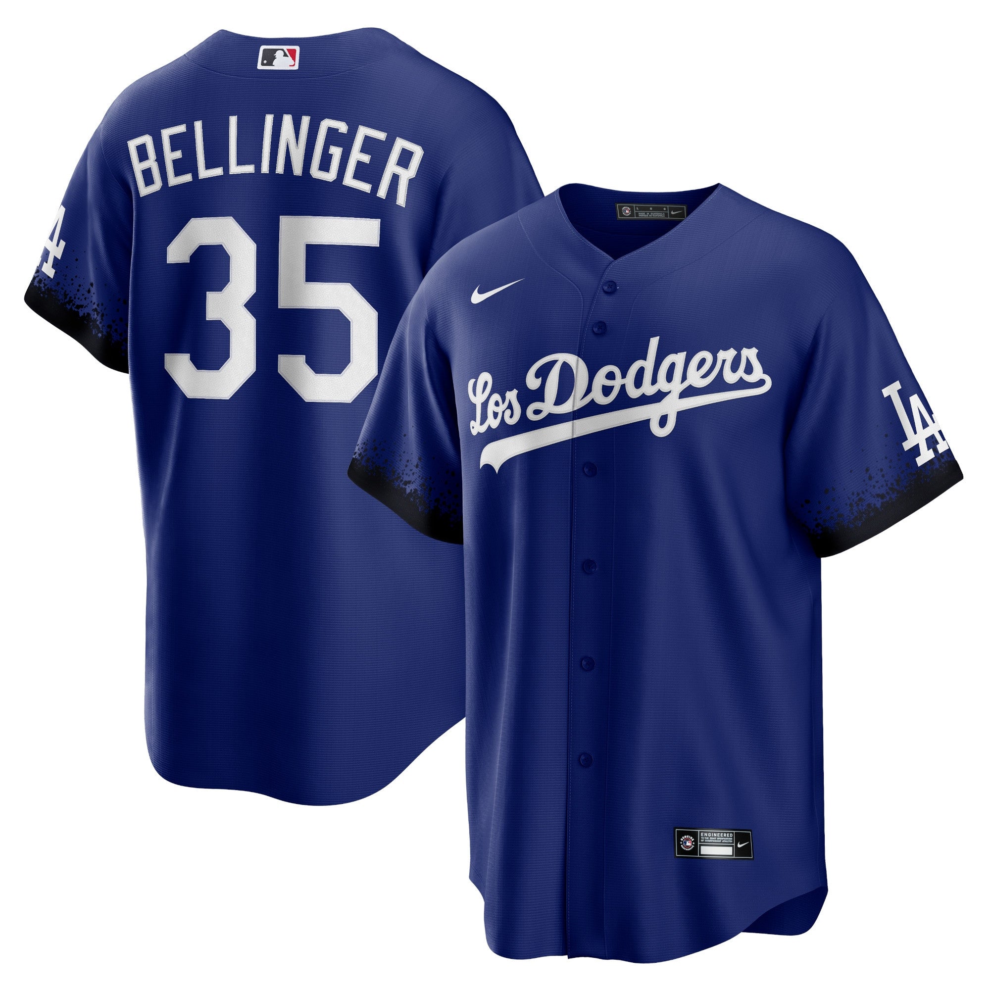 Cody Bellinger Los Angeles Dodgers royal City Connect jersey