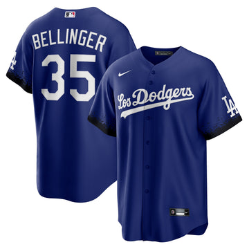 Cody Bellinger Los Angeles Dodgers royal City Connect jersey
