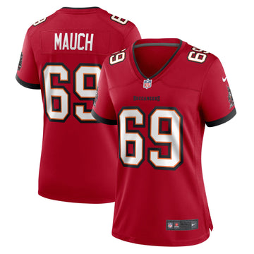 Cody Mauch Tampa Bay Buccaneers red jersey