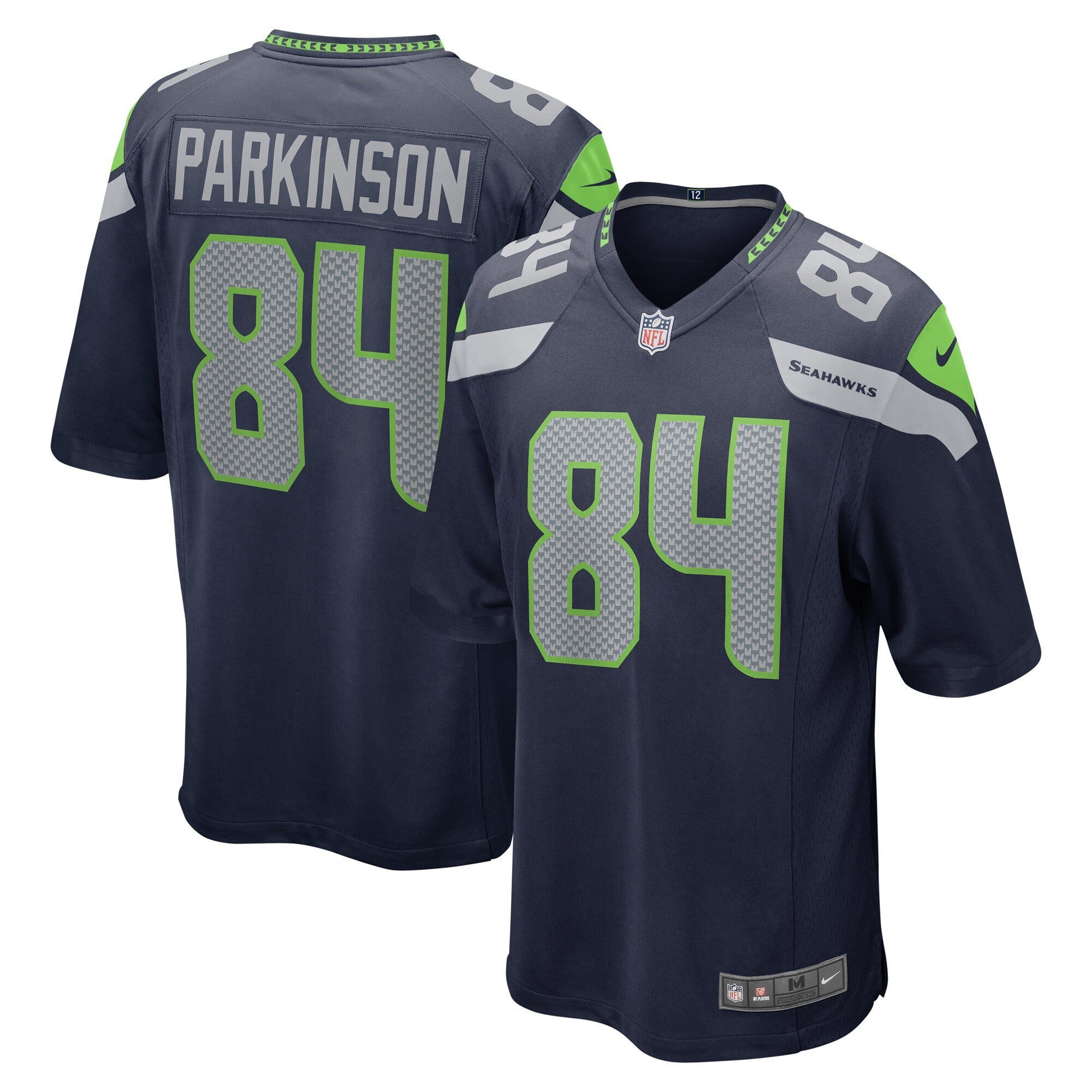 Colby Parkinson College Seattle Seahawks navy jersey