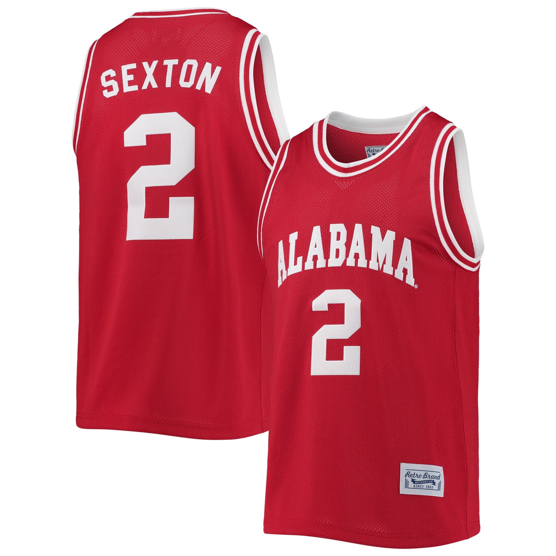 Collin Sexton Original Alabama Crimson Tide crimson Retro jersey