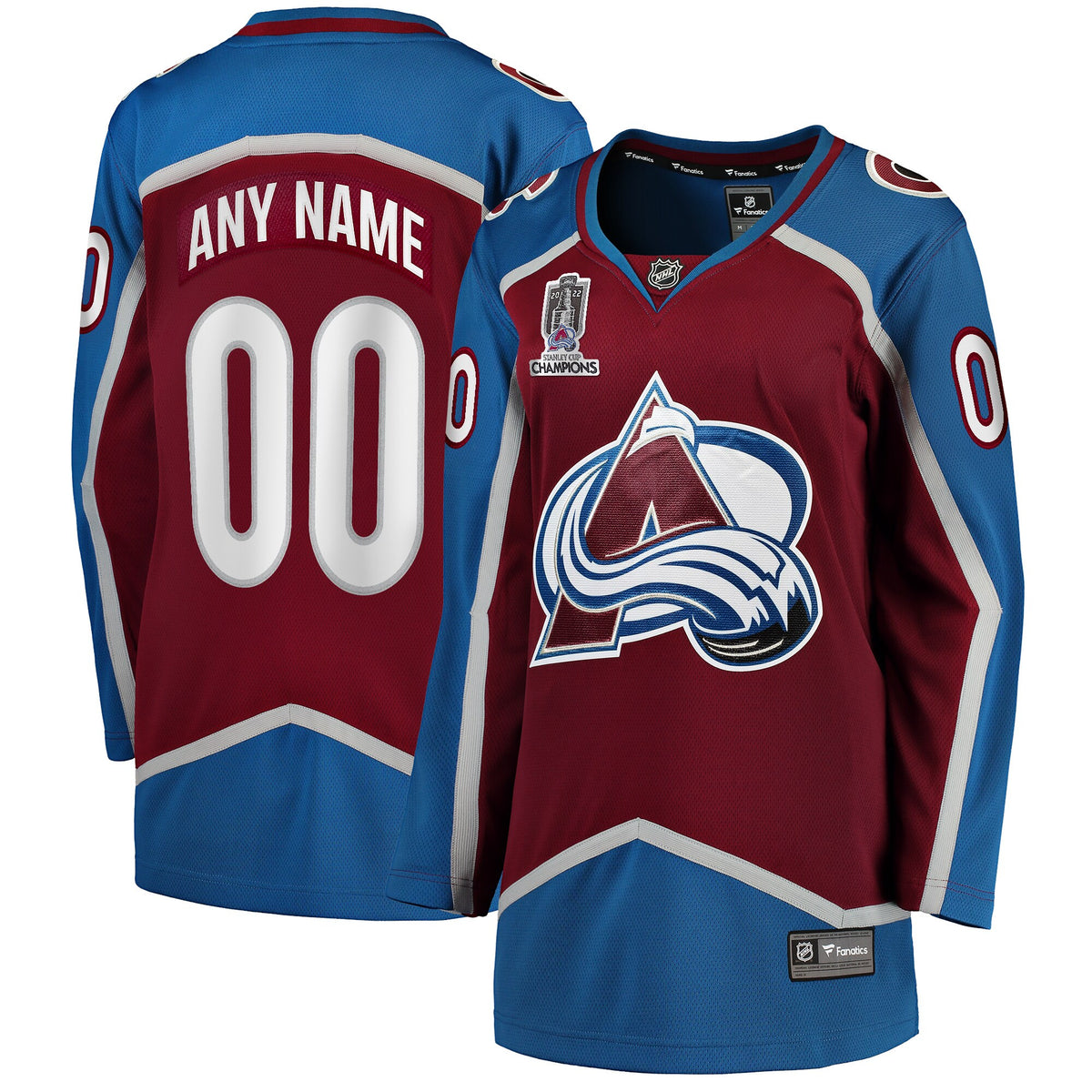 Colorado Avalanche burgundy Home jersey