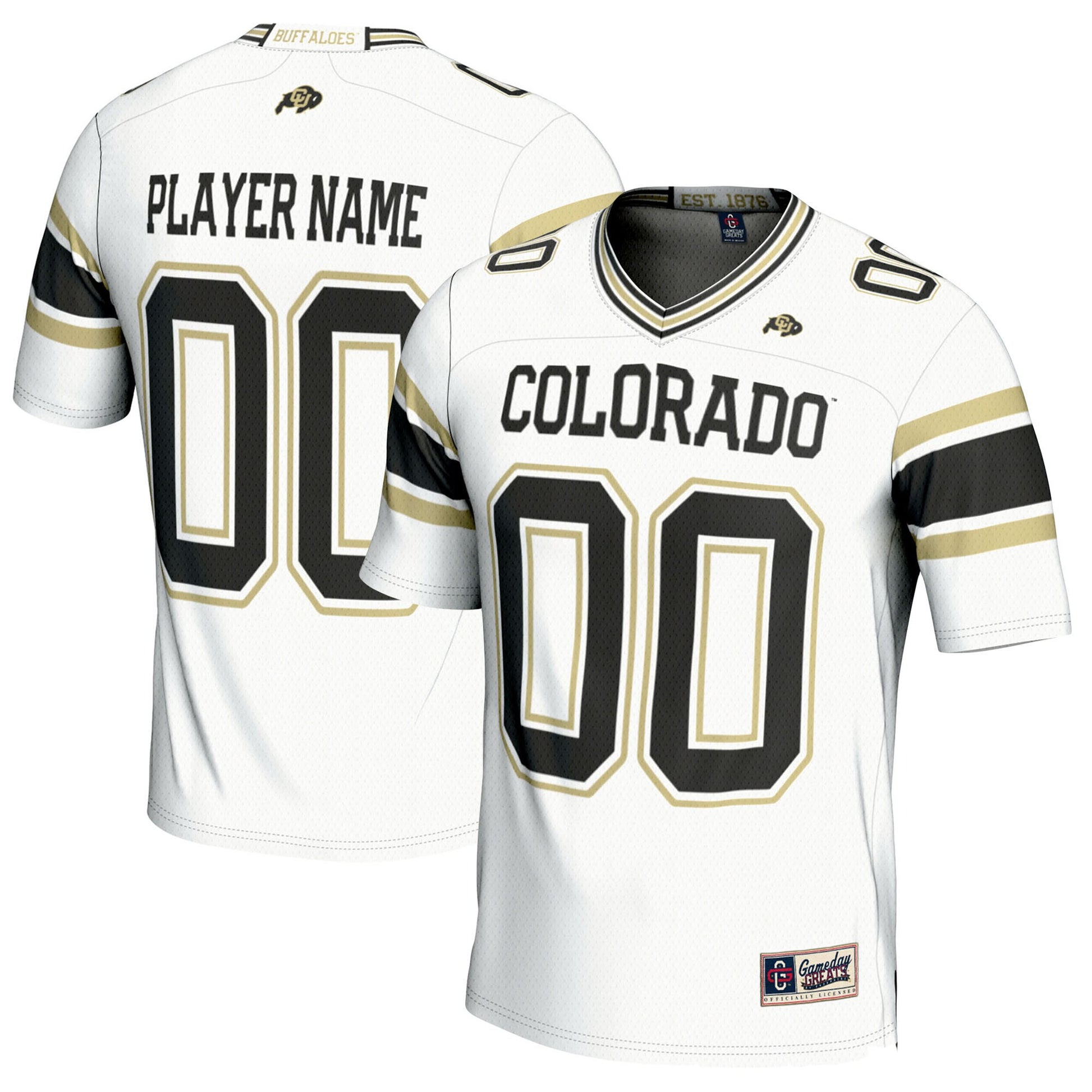 Colorado Buffaloes white jersey