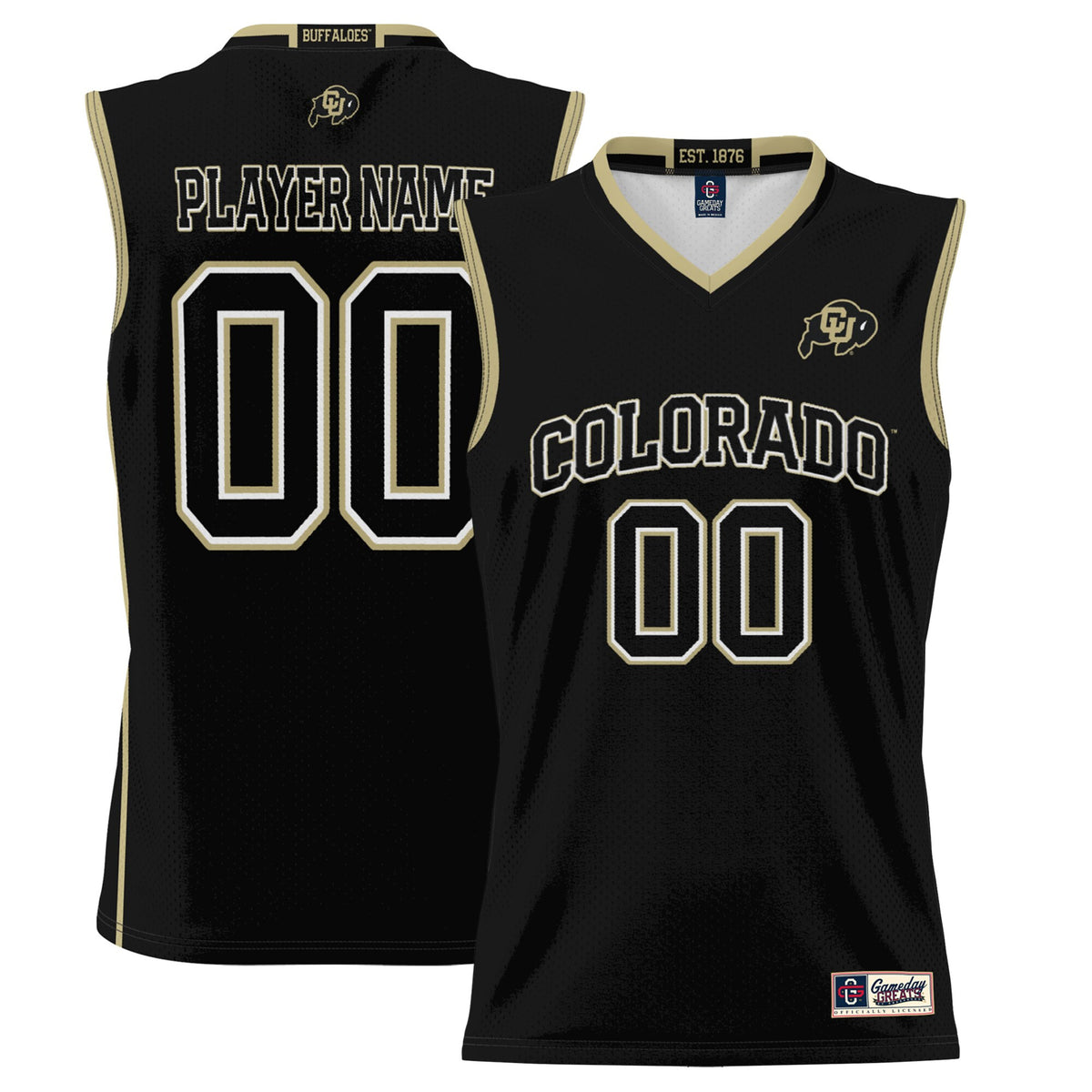 Colorado Buffaloes black jersey