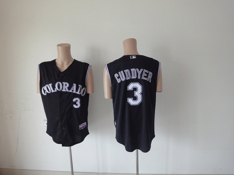 Cuddyer Colorado Rockies black jersey