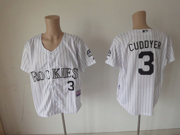 Cuddyer Colorado Rockies white jersey