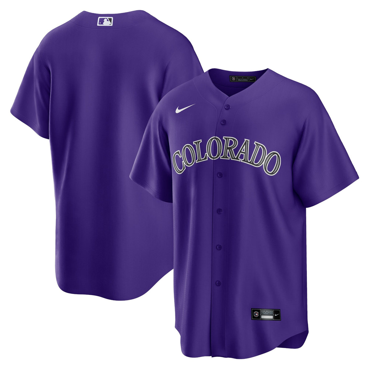 Colorado Rockies purple Alternate jersey