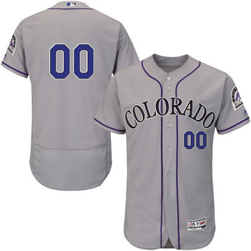 Colorado Rockies gray jersey