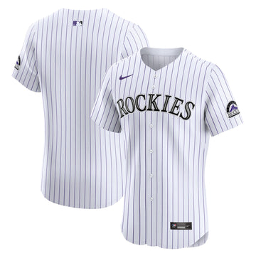 Colorado Rockies white Elite jersey