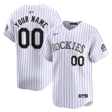 Colorado Rockies white Limited jersey