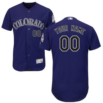 Colorado Rockies purple jersey