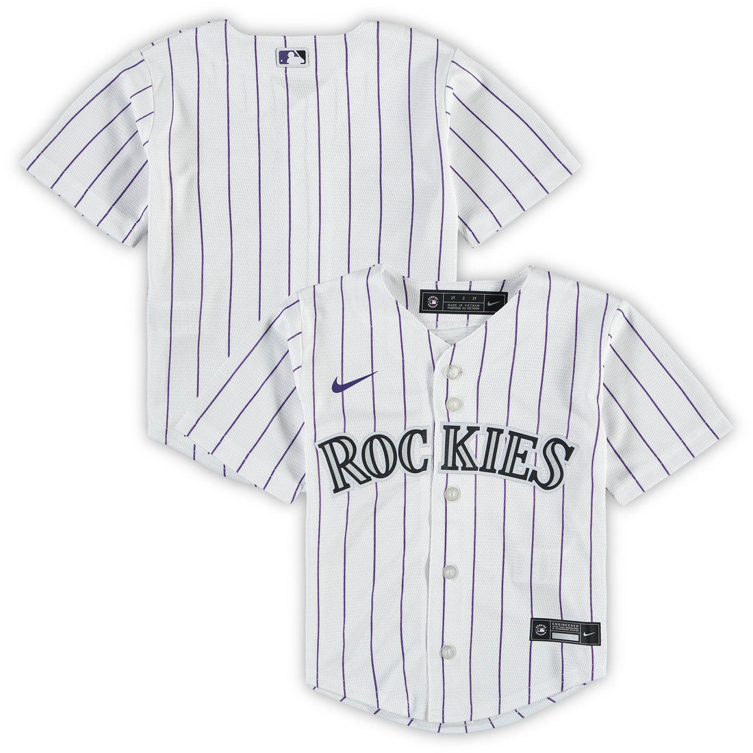Colorado Rockies white jersey