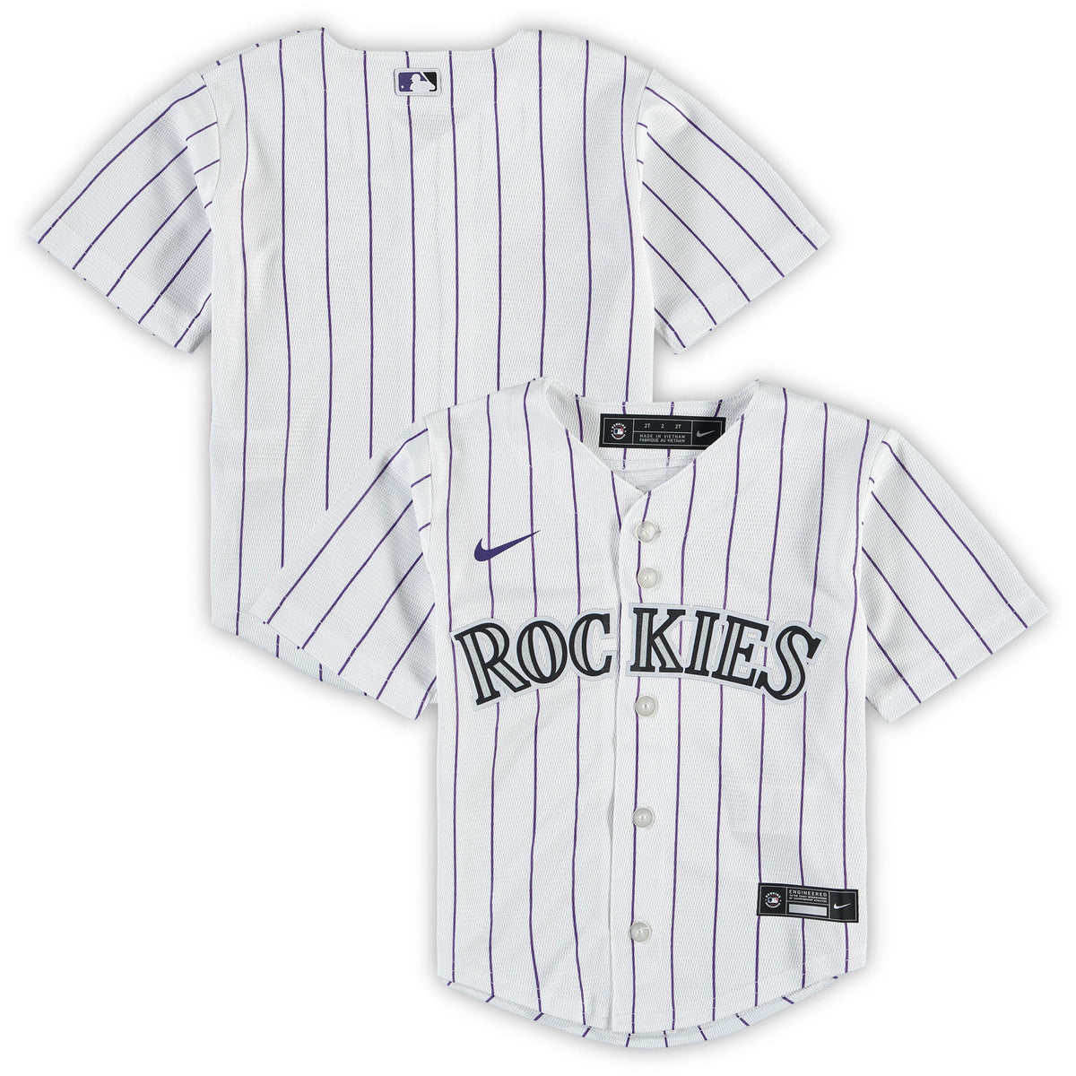 Colorado Rockies white jersey
