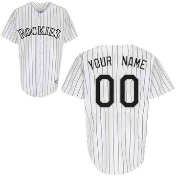 Colorado Rockies white jersey