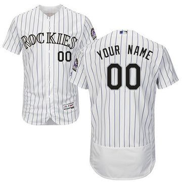 Colorado Rockies white jersey