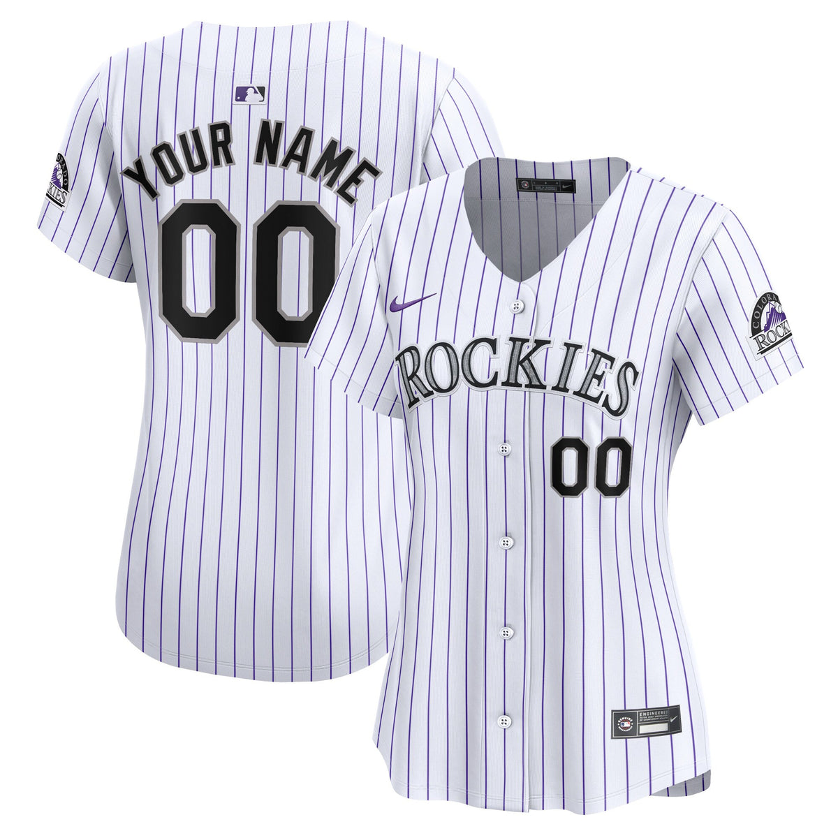 Colorado Rockies white Limited jersey
