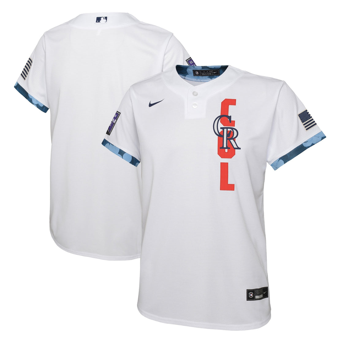 Colorado Rockies white All-Star jersey