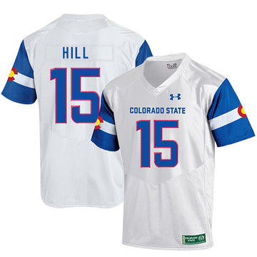 Collin Hill Colorado State Rams white jersey