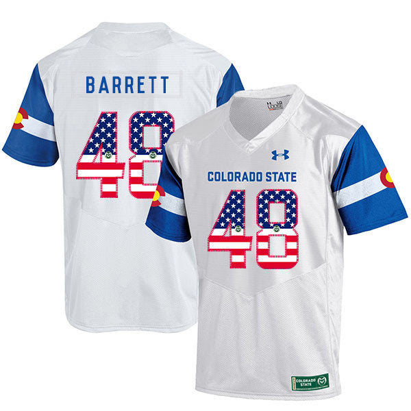 Shaquil Colorado State Rams white jersey
