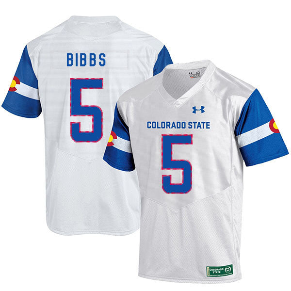 Kapri Bibbs Colorado State Rams white jersey